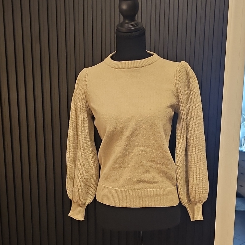 Lush Cream Crew Neck Sweater